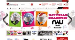 Desktop Screenshot of casquemoto.fr